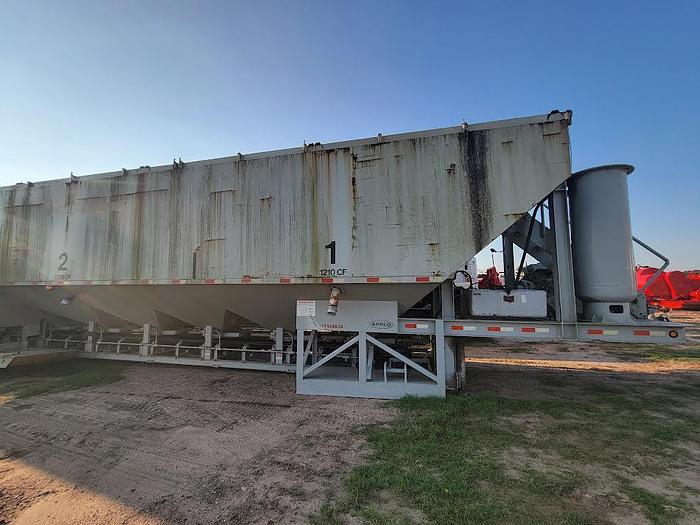 Used 2008 Appco Sand King FS-40 Portable Transfer Trailer