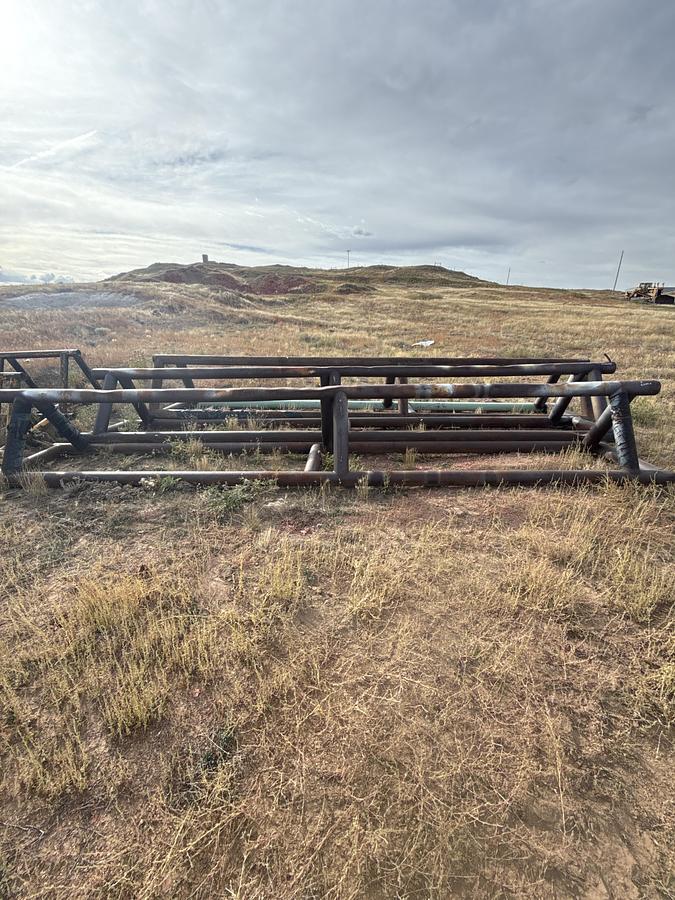 Used PIPE RACK 44"x44"x25'