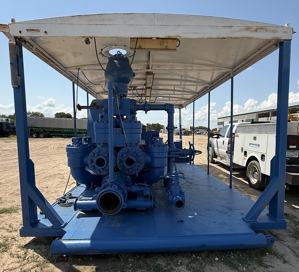 Used National K-500A Duplex Mud Pump