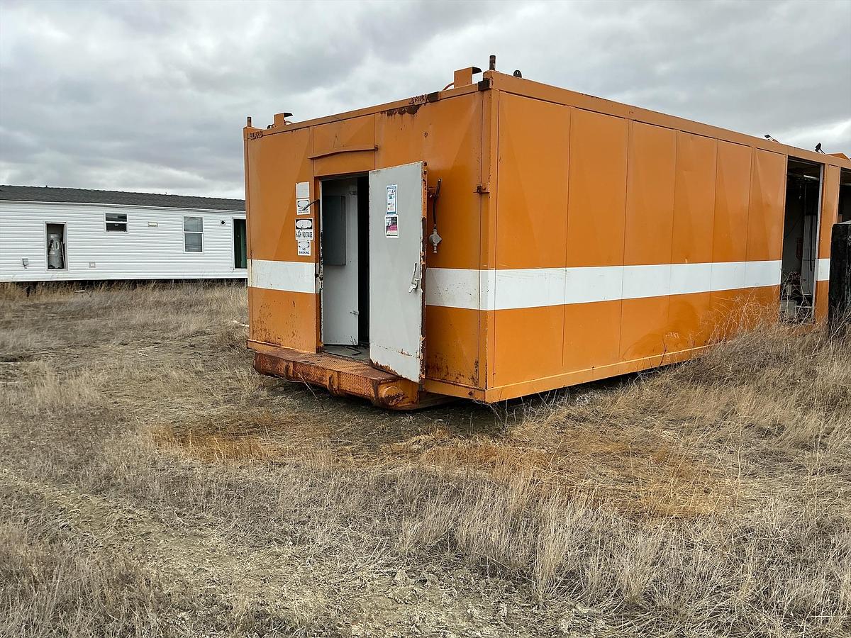 Used Welded Steel Pump Skid