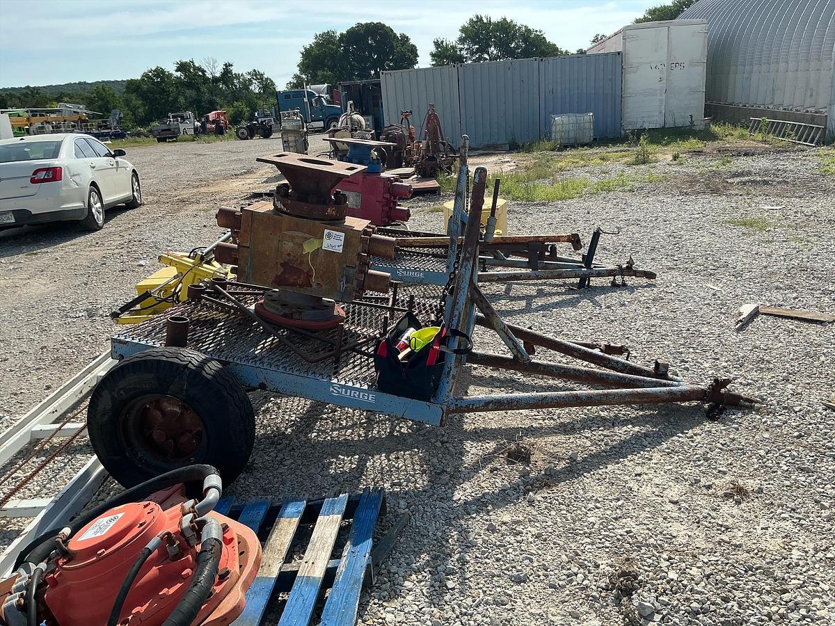 Used Manual Double Shutter BOP Trailered