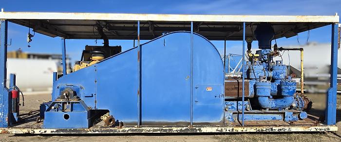 Used National K-500A Duplex Mud Pump