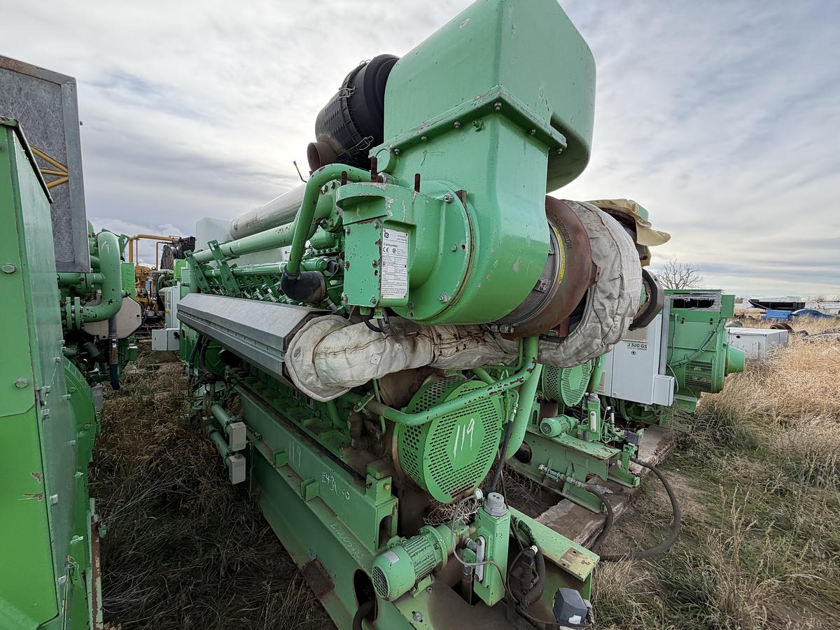 Used 2011 General Electric Jenbacher JGS 320 GS Natural Gas Generator 1712KW