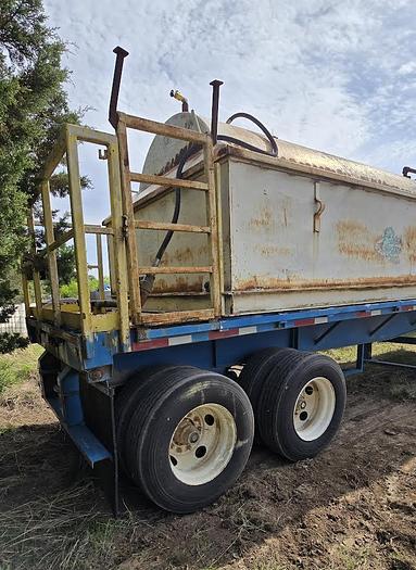 Used 3,500 Gallon Trailered Fuel Tank 