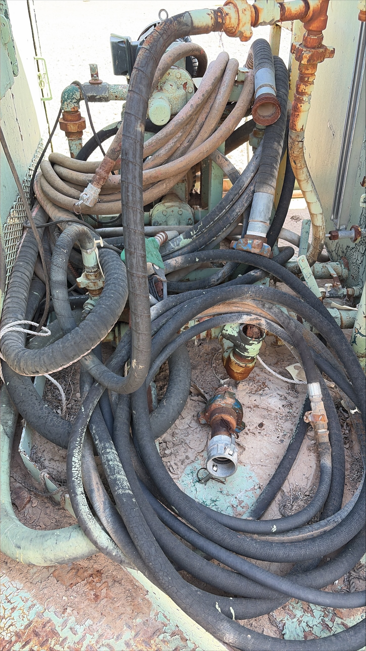 Used Welded Steel 10,000 Gallon Diesel Fuel Tank