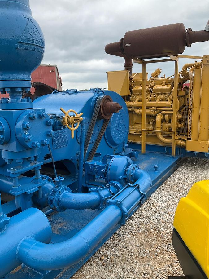 Used Continental Emsco F-800 Mud Pump 
