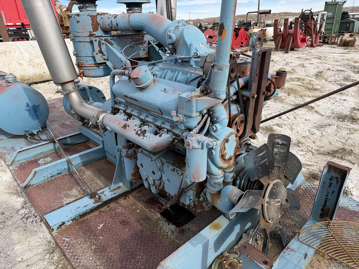 Used Skid Mounted Pump Mission Centrifugal Water Pump