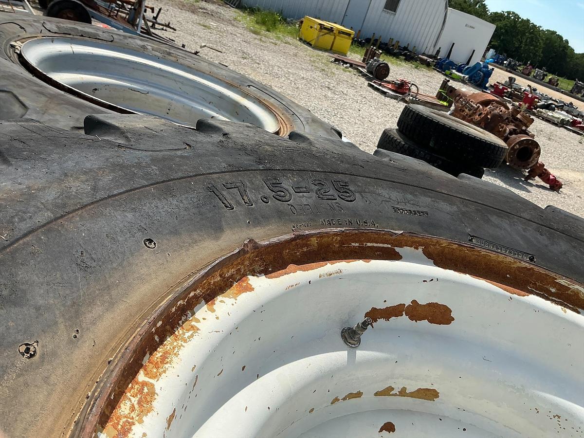 Used STA Rock Service Loader Dozer Tires 