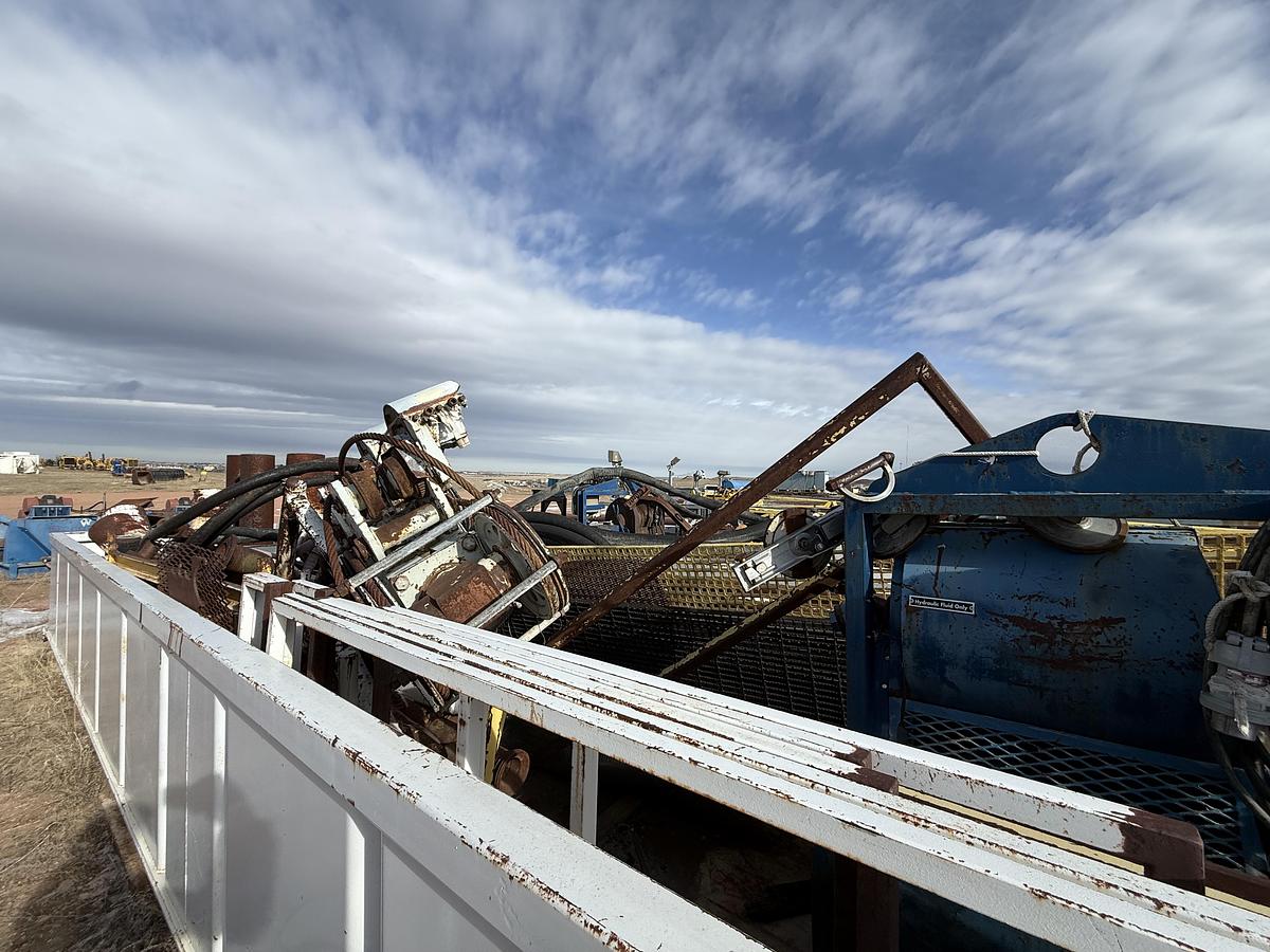 Used Steel Junk Box Drilling Parts