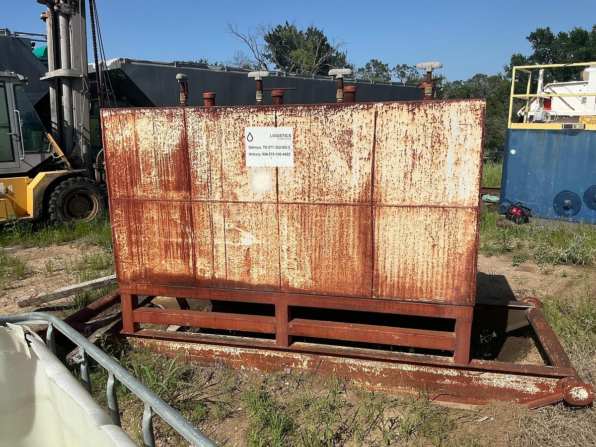 Used Pilot Waste Oil on Skid