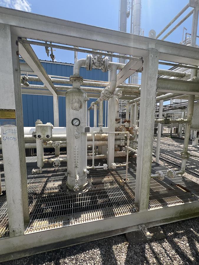 Used 1990 TH Russell CO Cooler Separator Skid
