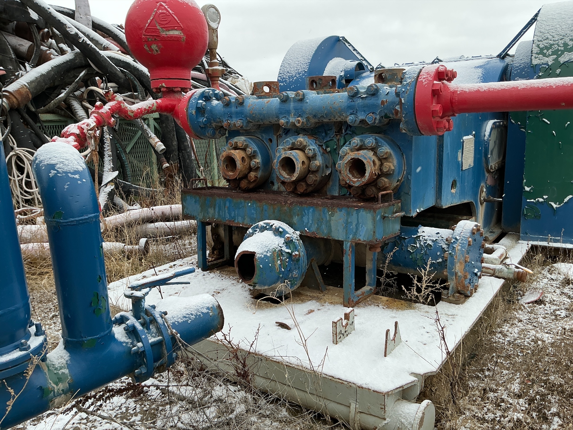 Used Continental Emsco Mud Pump