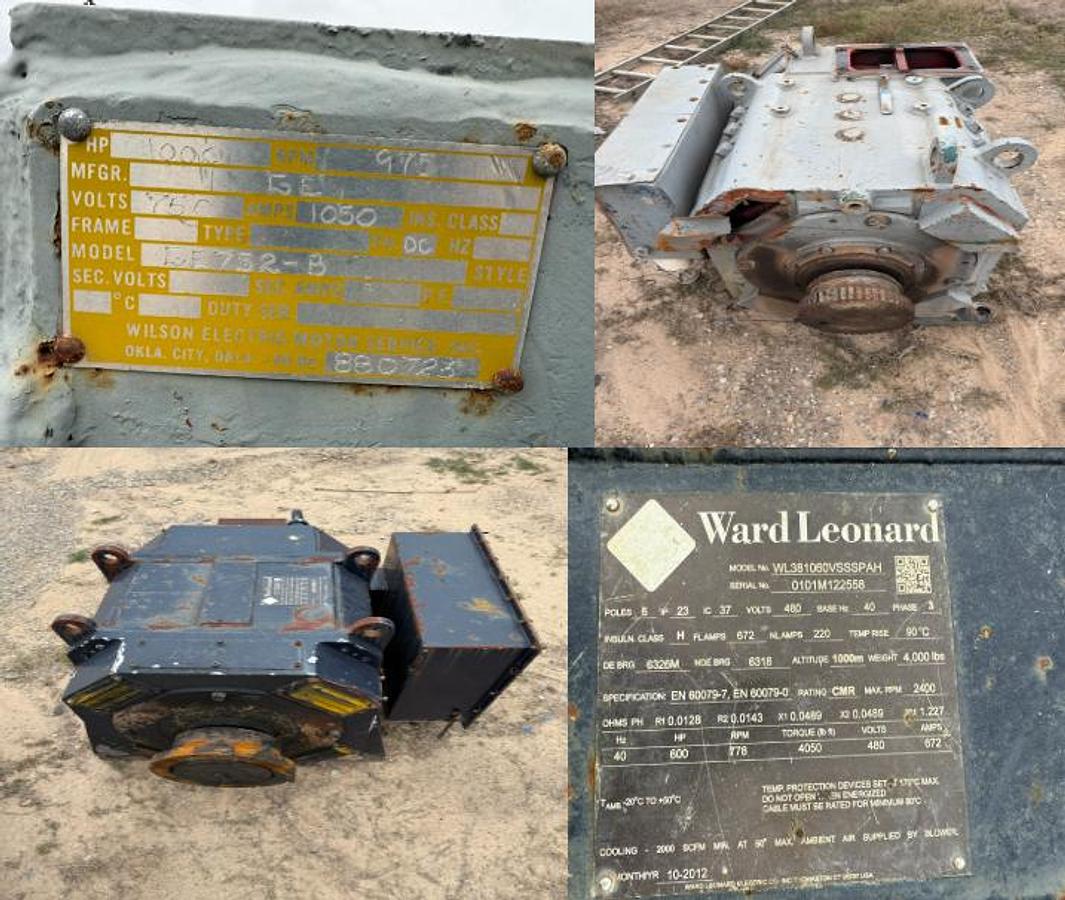 Used Double Set Traction Motors