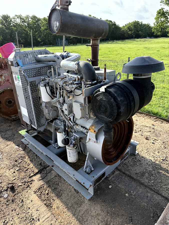 Used Cat C4.4 Skid Mounted Engine