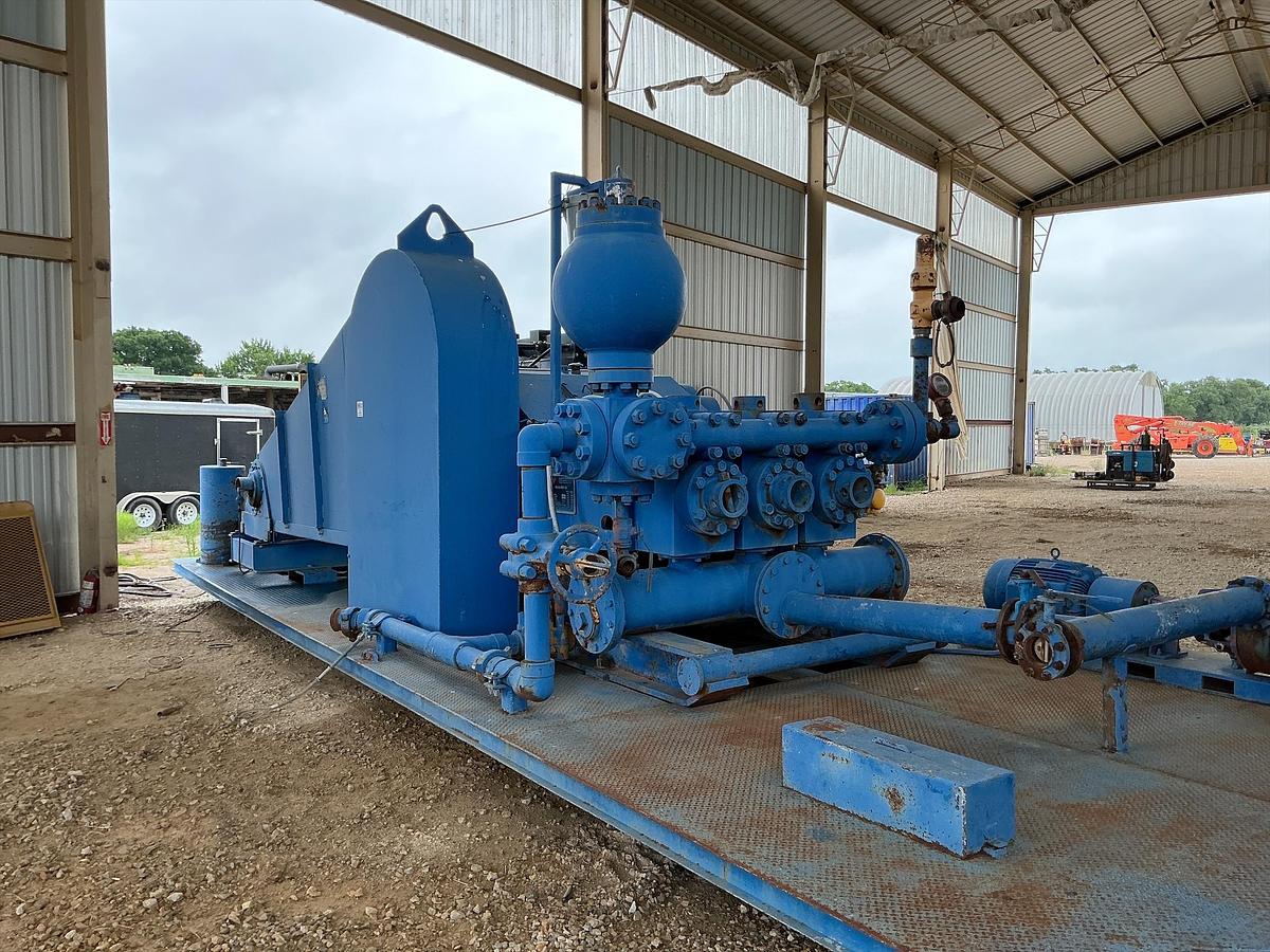 Used Mud Pump Skid