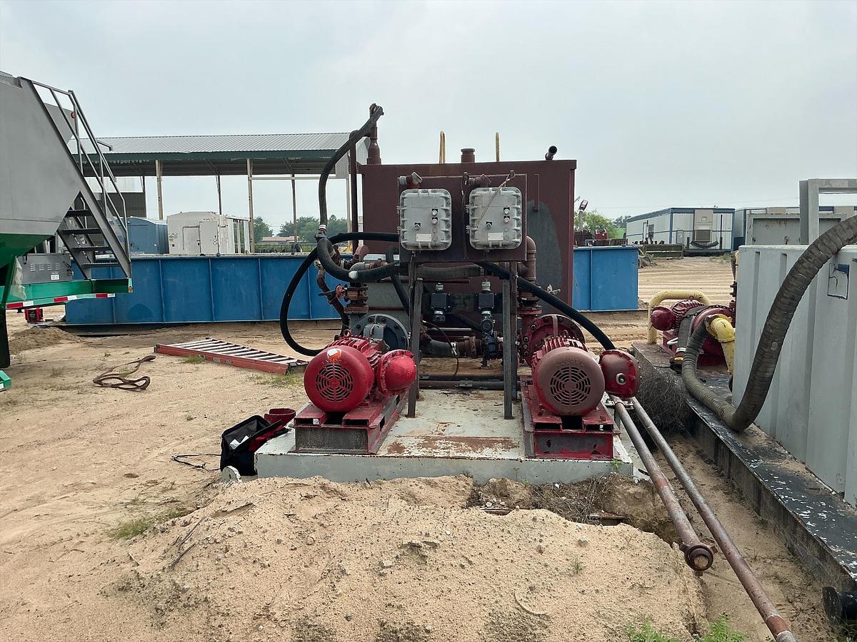 Used WCR Pump on Skid