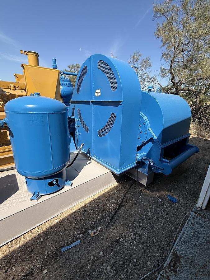 Used National Oilwell 9-P-100 Triplex Mud Pump