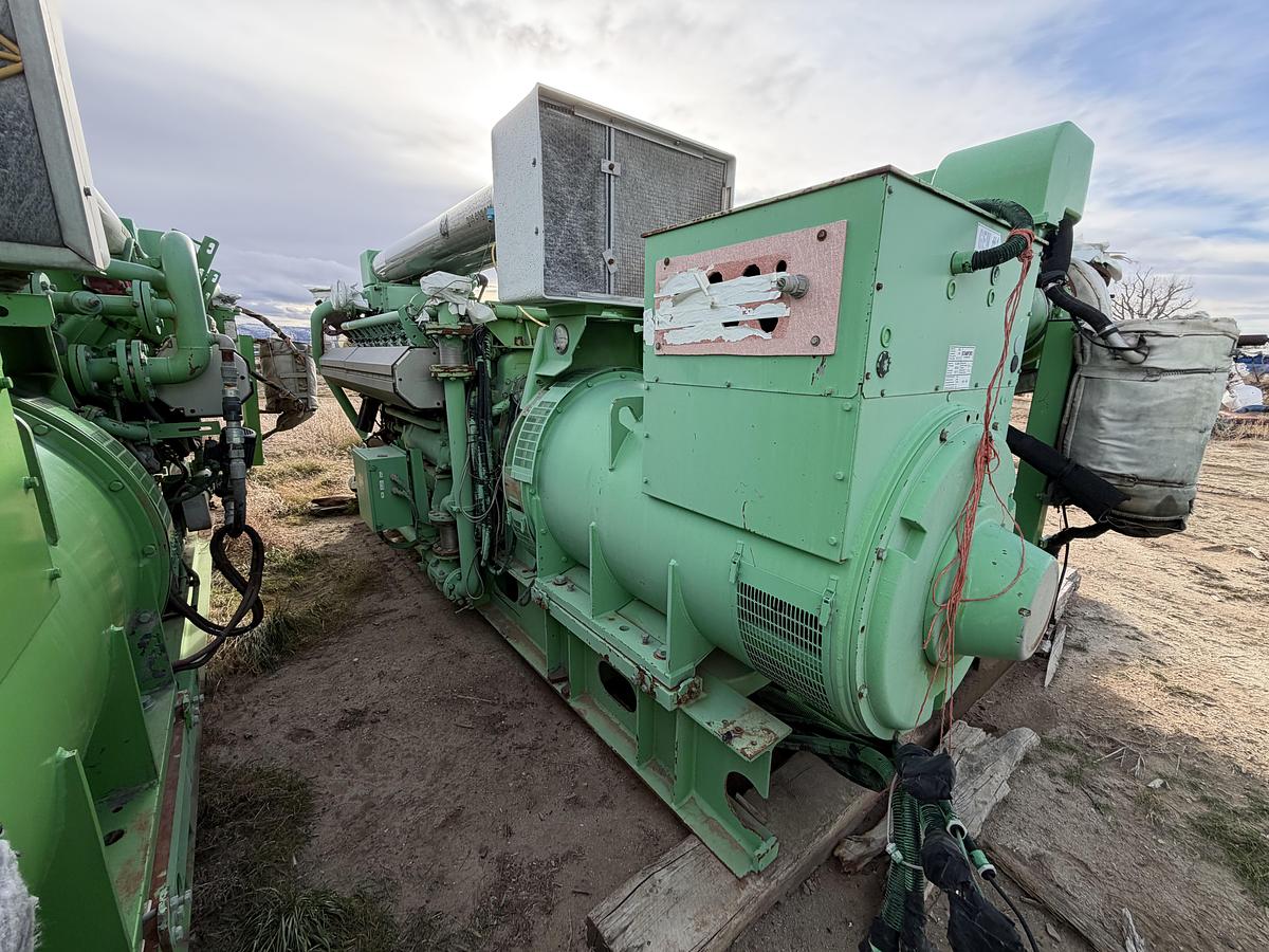 Used 2011 General Electric Jenbacher J320 Natural Gas Generator 1712KW