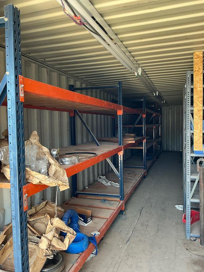 Used Connex Shelves 