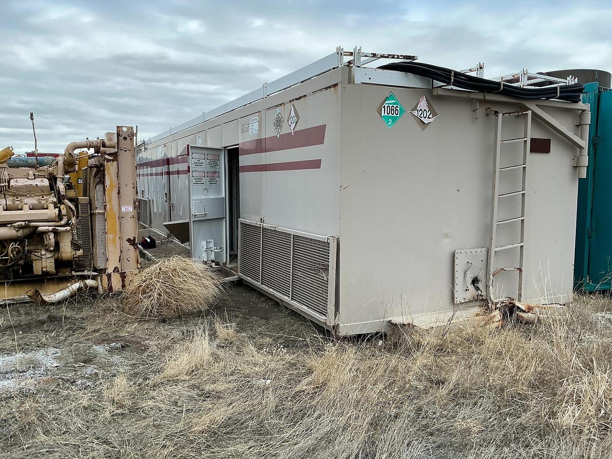 Used Welded Steel Generator Doghouse Combo