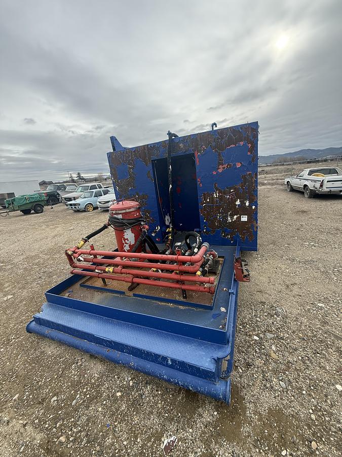 Used Diesel Fuel Tank Skidded 