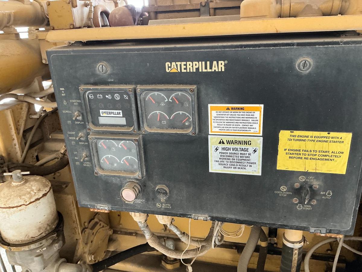 Used Cat 3508B Generator, SCR House, Remote Radiator 