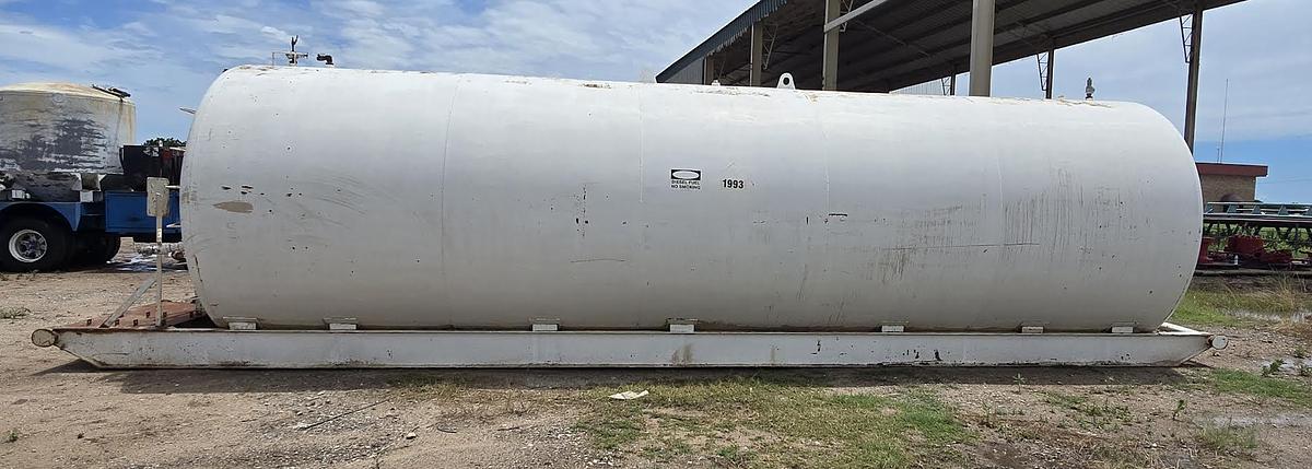Used 12,000 Gallon Skidded Fuel Tank