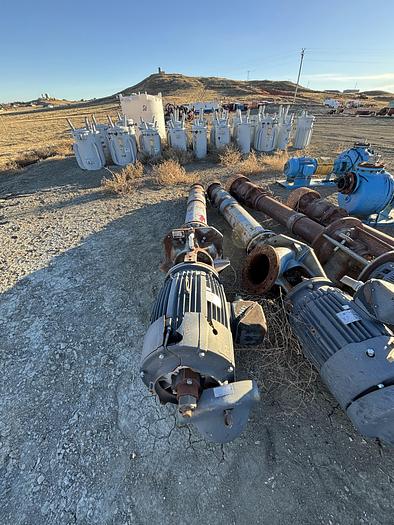 Used Goulds Pumps 12 inch, 3 Stage Vertical Turbine Pump