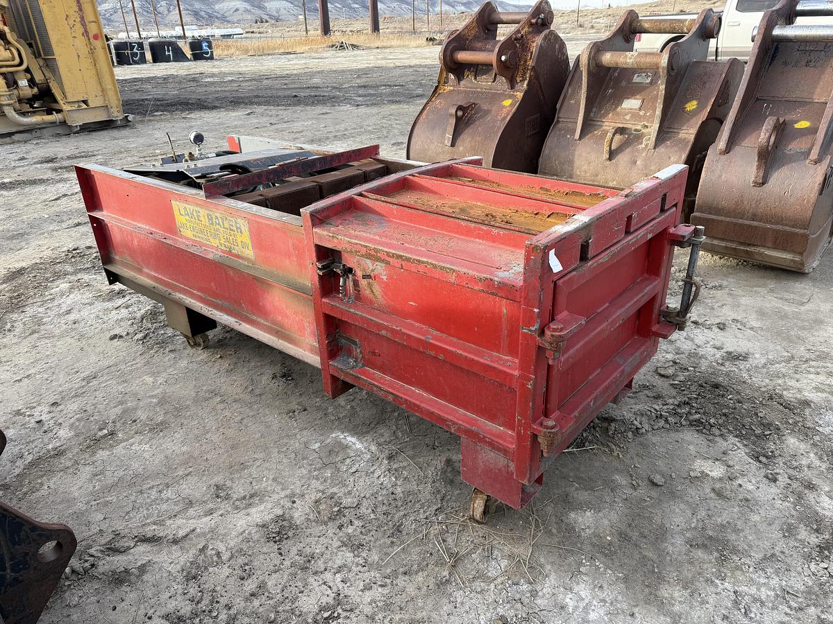 Used Lake Cram-A-Lot Aluminium Can Baler