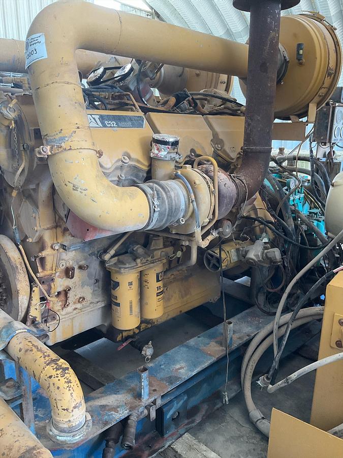 Used Caterpillar C32 Diesel Engine