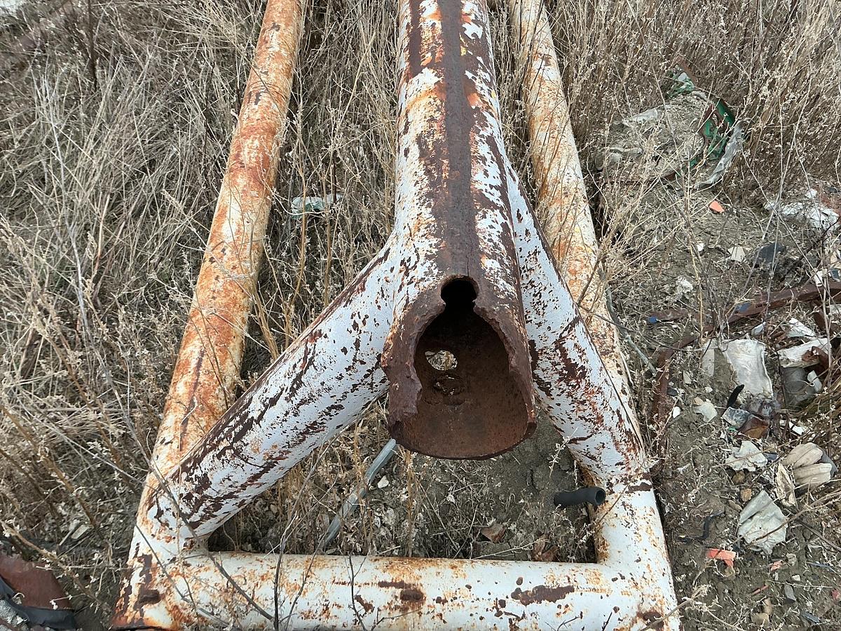 Used Welded Steel Pipe Rack