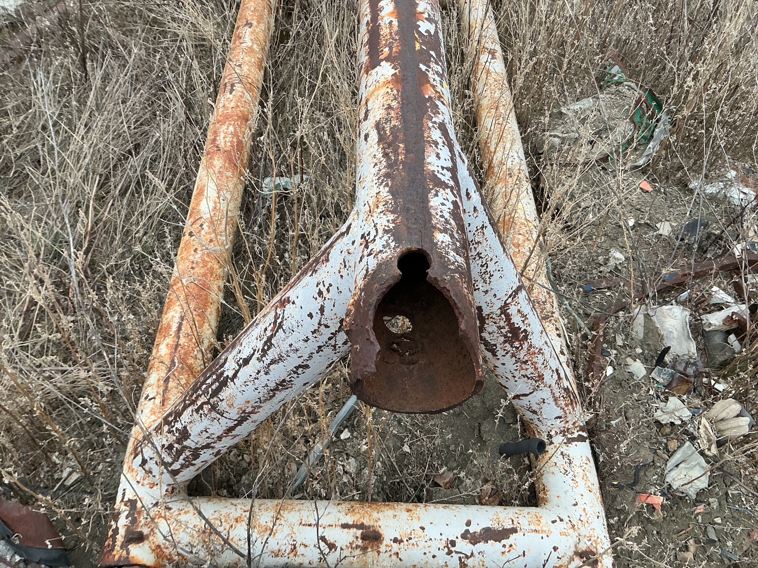 Used Welded Steel Pipe Rack