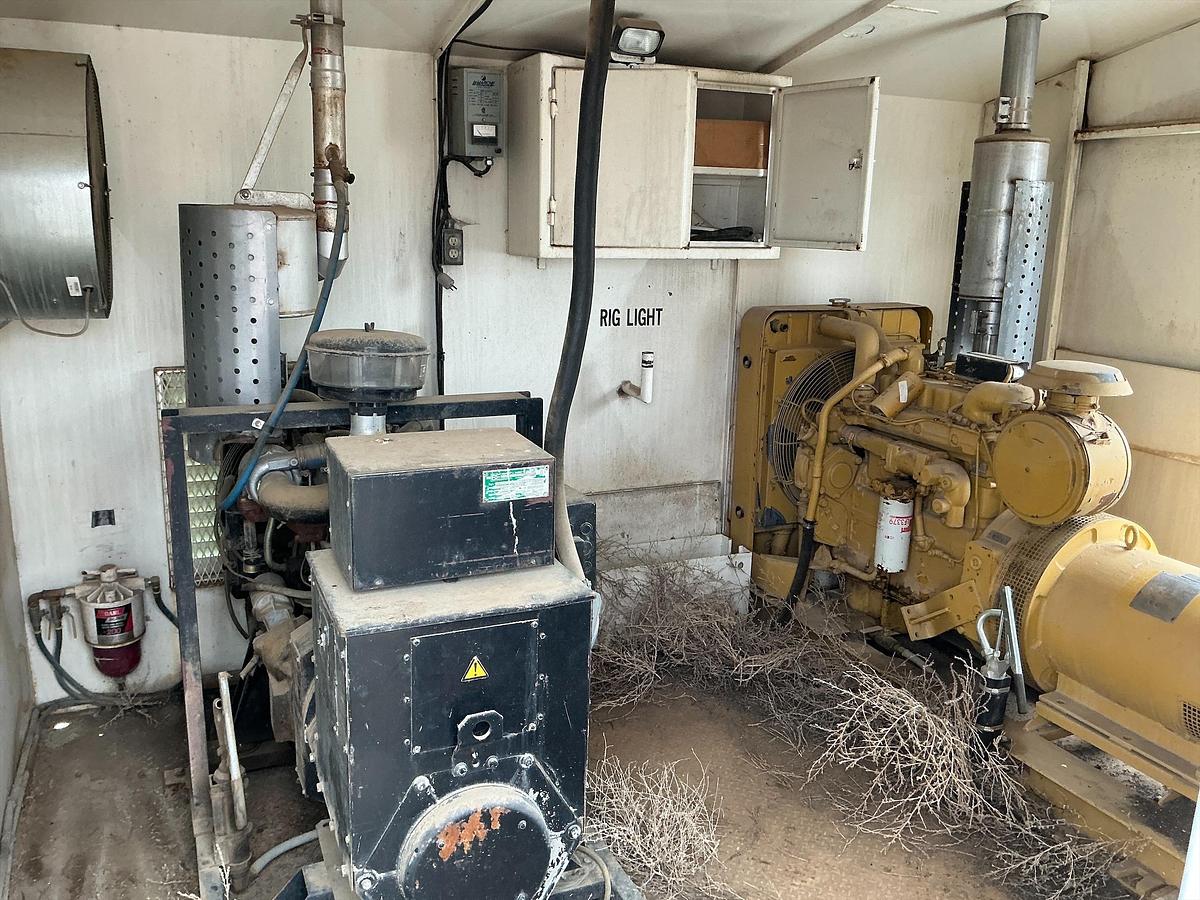 Used Welded Steed Generator Shed