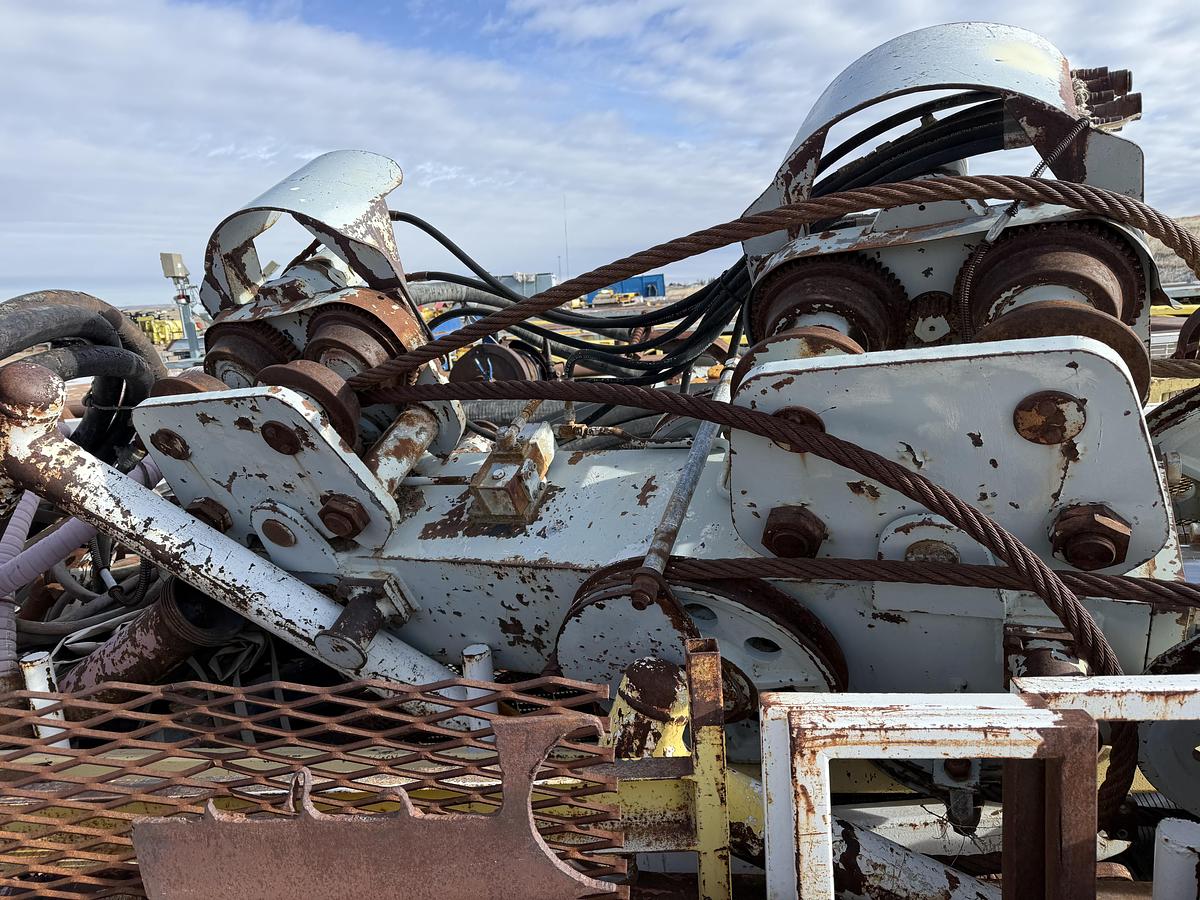 Used Steel Junk Box Drilling Parts