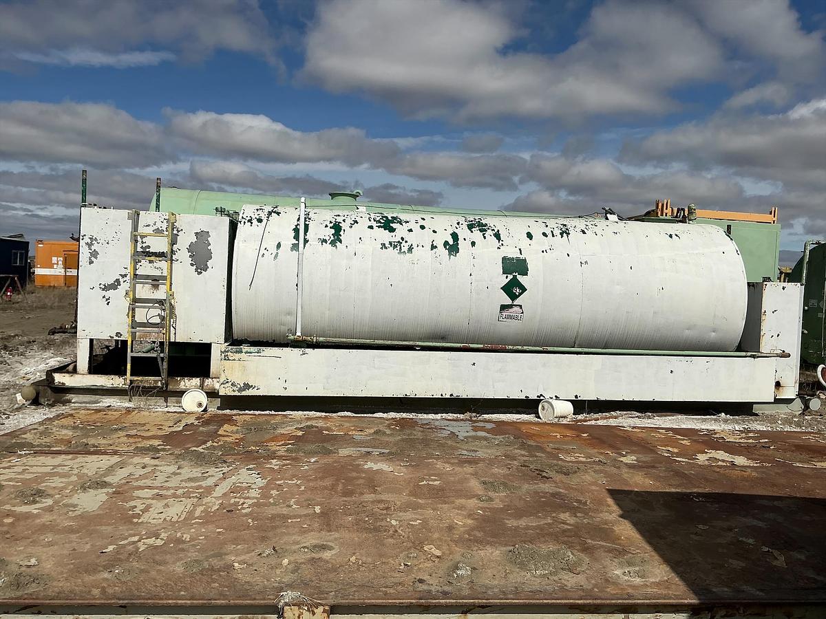 Used Welded Steel 15,000 Gallon Diesel Fuel Tank
