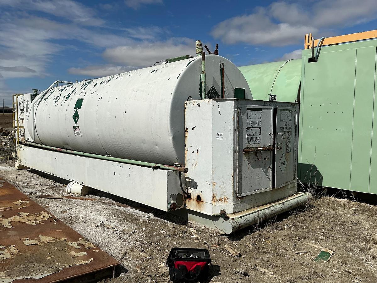 Used Welded Steel 15,000 Gallon Diesel Fuel Tank