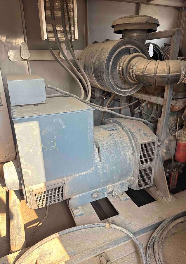 Used Tesco Top Drive House W/Detroit Diesel Series 60 500KW Diesel Generator Set