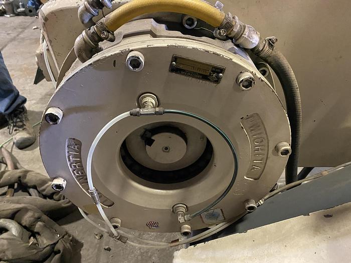 Used 84" BARTELL SHAFTLESS FLOOR PICK UP UNWIND STAND 72" DIA. HEAVY DUTY