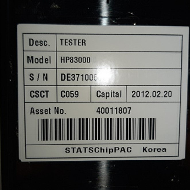 Used 2012 Advantest HP83000