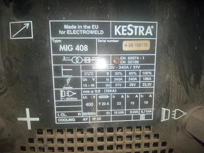 Used Kestra MIG 408 Mig Welder