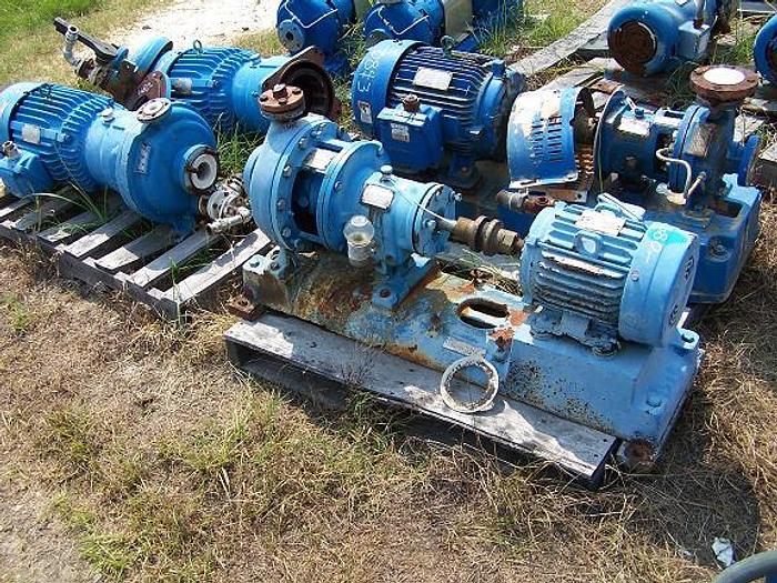 Used Used Goulds 3196 MT 316 stainless steel centrifugal pump