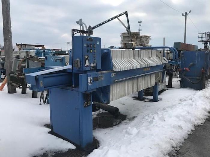 Used 30 CU. FT. US FILTER INDUSTRIAL WATER SYSTEMS FILTER PRESS - 1000 mm - CGR (#9936)