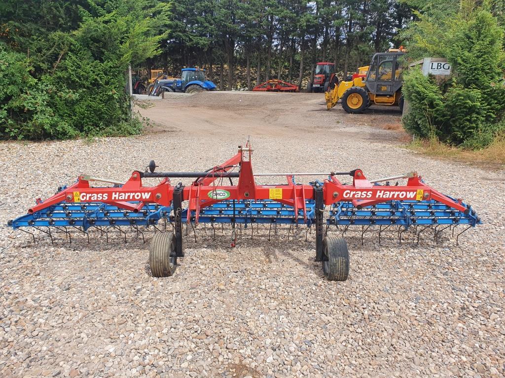 Used Opico Grass Harrows