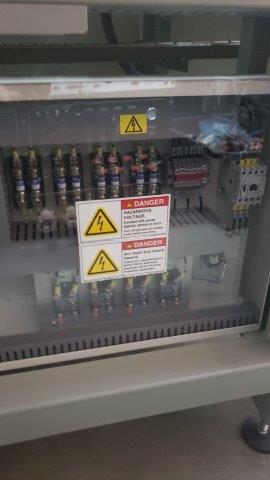 Used 2014 Schmid 4 zone digital controlled conveyor reflow oven