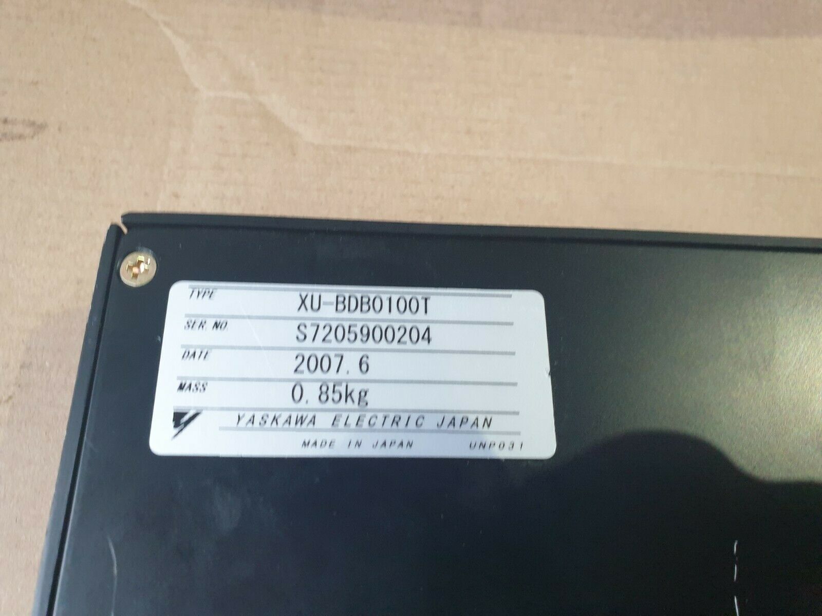 Used YASKAWA   XU-BDB0100T Robatic Encoder Signal Process (rbd2.1b4)