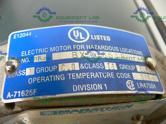 Used Cole Parmer 7583-50 Hazardous Duty Peristaltic Pump 10-430RPM w/ 77200-62 Head