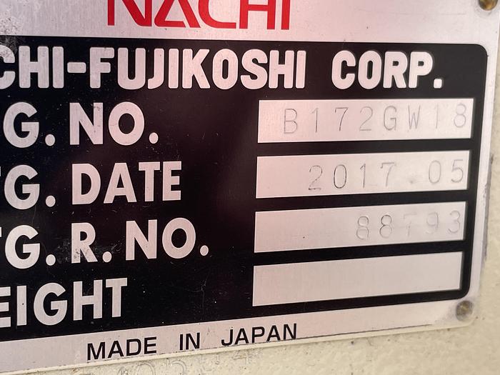 Used NACHI MC20-03 6 AXIS ROBOT 20 kg X 1733 mm H REACH WITH FD CONTROLLER