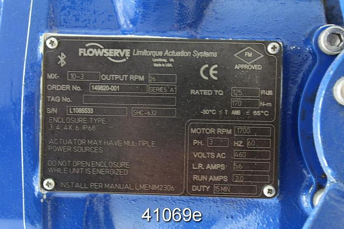 Used Flowserve Limitorque Actuator #41069