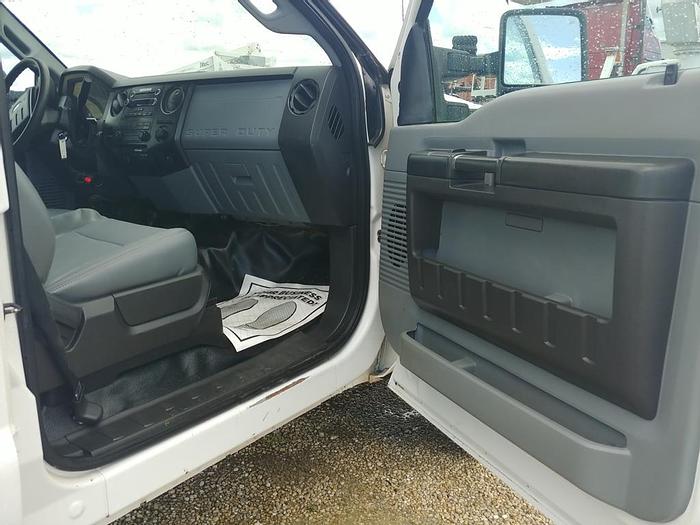 Used Versalift SST37, 42 ft, Articulating & Telescopic Bucket Boom on 2014 Ford F550 4x4 Crew-Cab Service - 35646