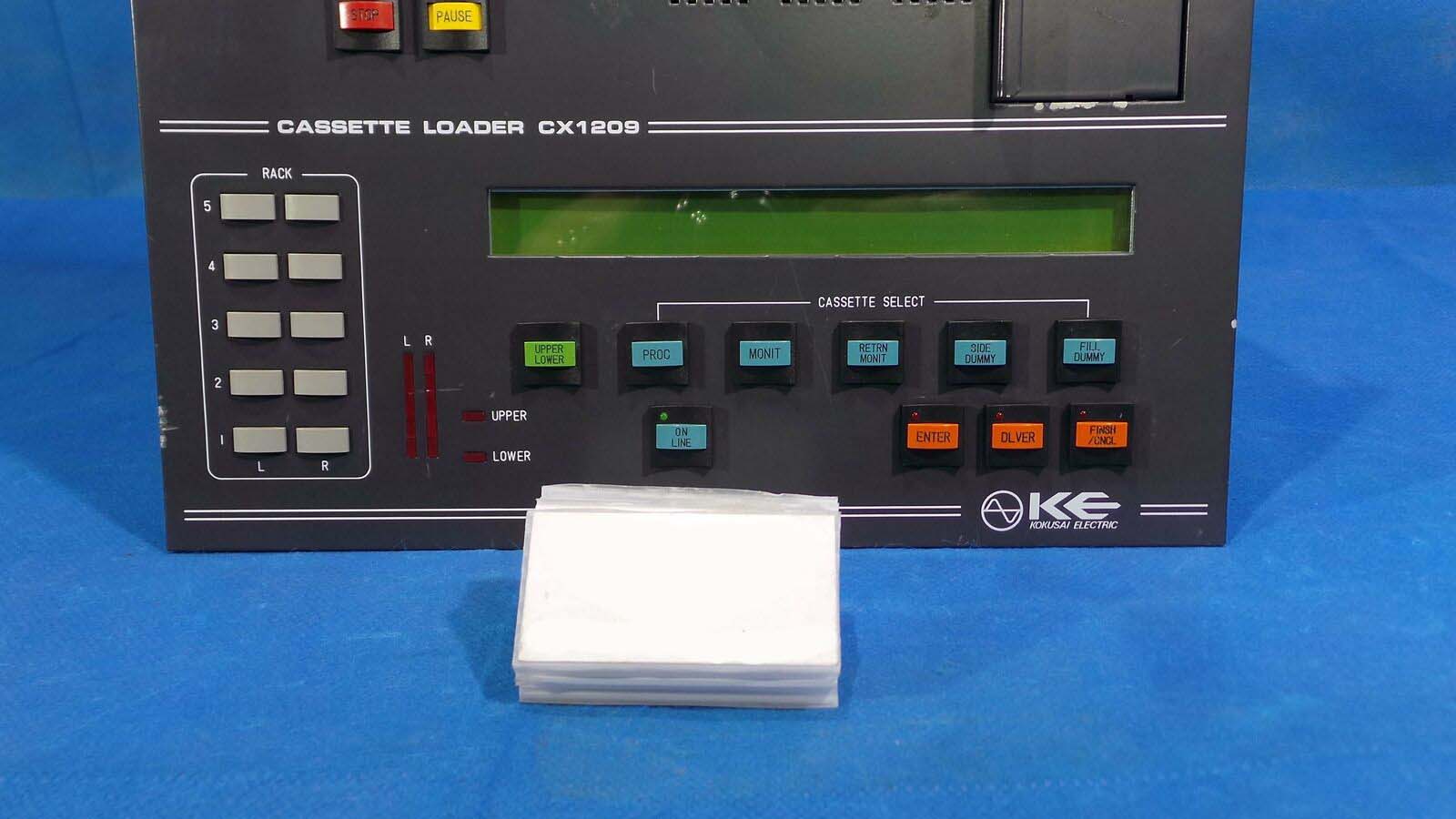 Used Kokusai Electric CX1209P Status Indication Cassette Loader, CX1209P / T2DC1-11308-001 /